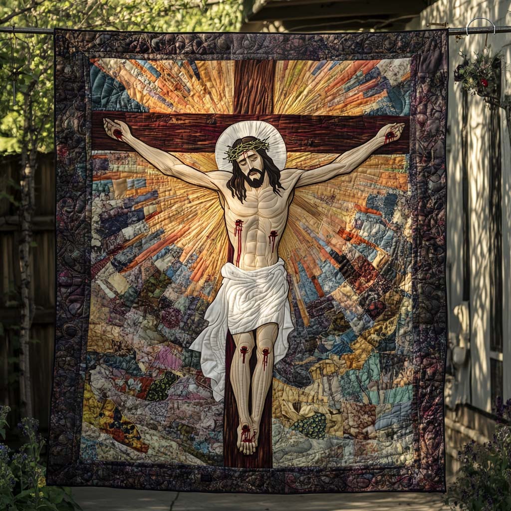 Radiance Of Sacrifice Quilted Blanket Best Christmas Gifts For Women