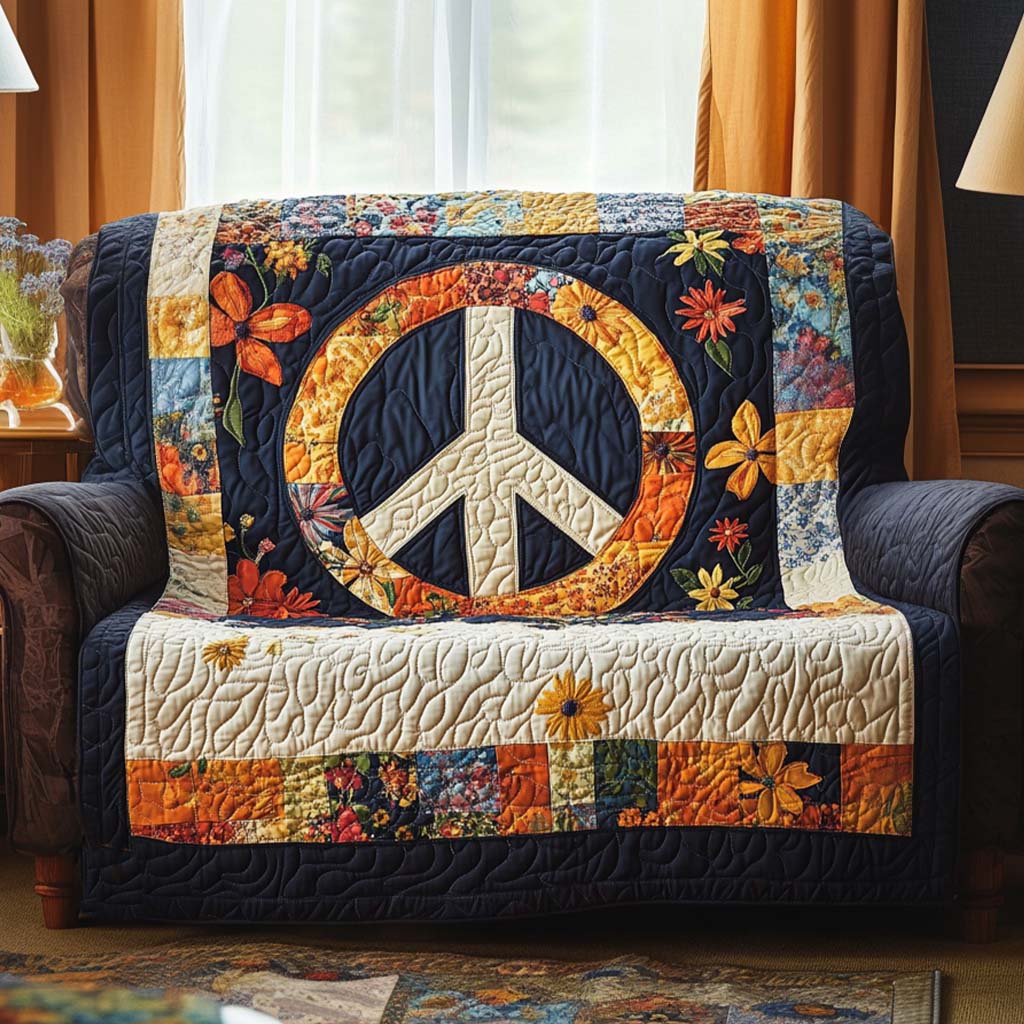 Radiant Balance Quilted Sofa Cover Holiday Living Decorations Gifts For Hippy Mom
