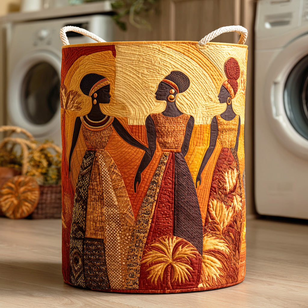 Radiant Queen Quilted Laundry Basket Practical Quilted Laundry Hamper Gift for Daily Use