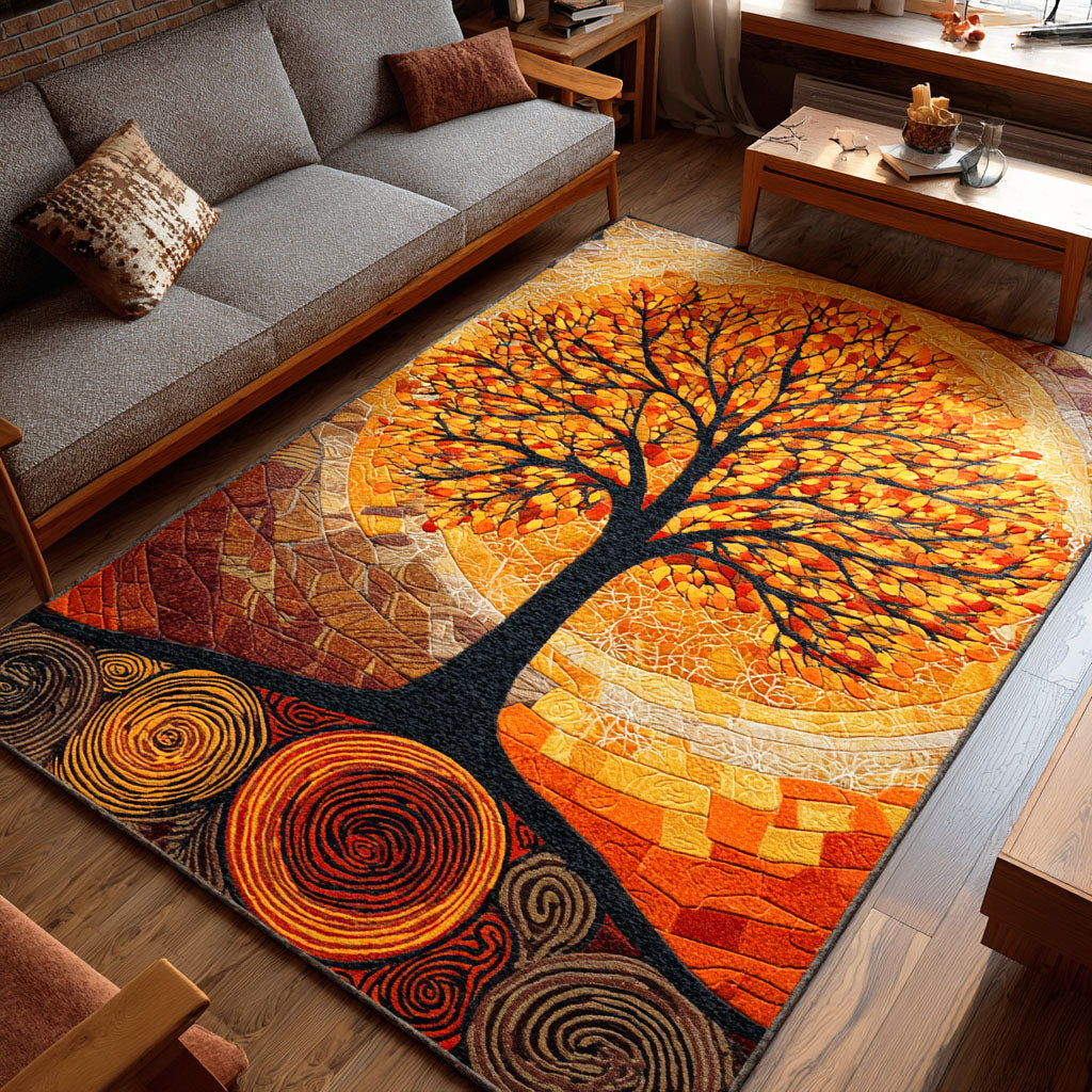 Radiant Roots Area Rug Dining Room Rug Family Fun Gifts For Christmas