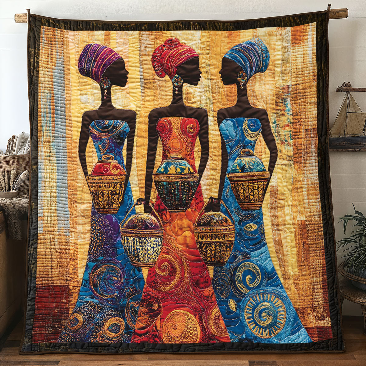 Radiant Woman Quilt Lovely Quilt Blanket Gift for Holiday Celebrations