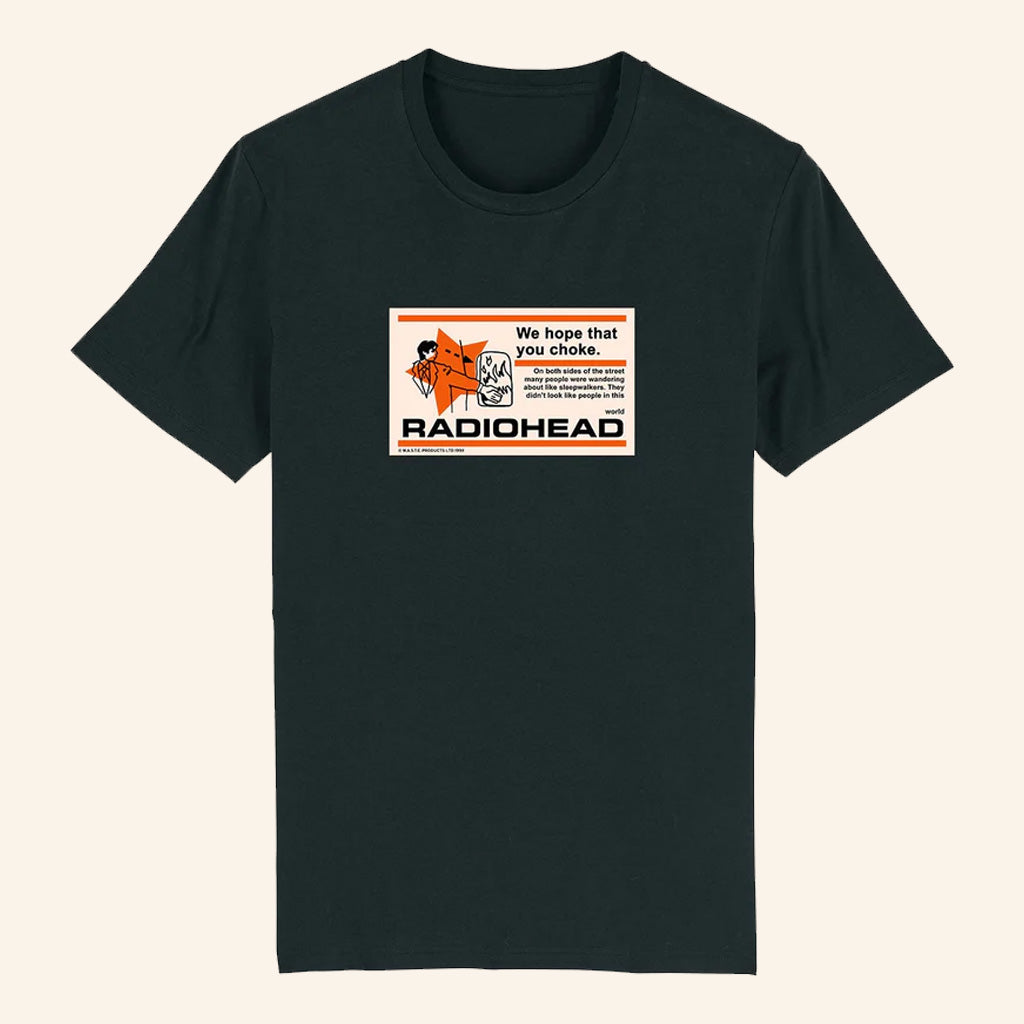 Radiohead Merch Choke T-Shirt Best Gifts For Husband Radiohead Merch Choke T-Shirt Best Gifts For Husband