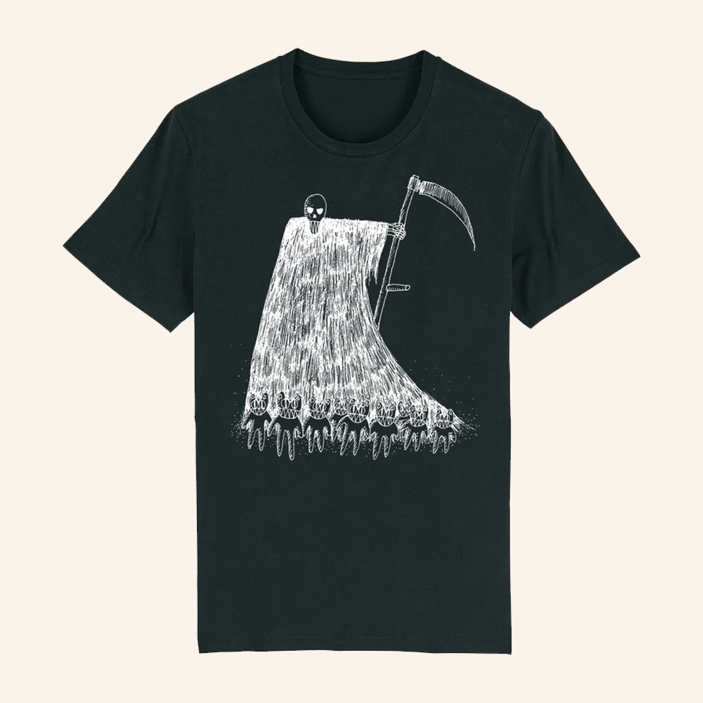 Radiohead Merch Grim Reaper T-Shirt Gifts For Father Radiohead Merch Grim Reaper T-Shirt Gifts For Father