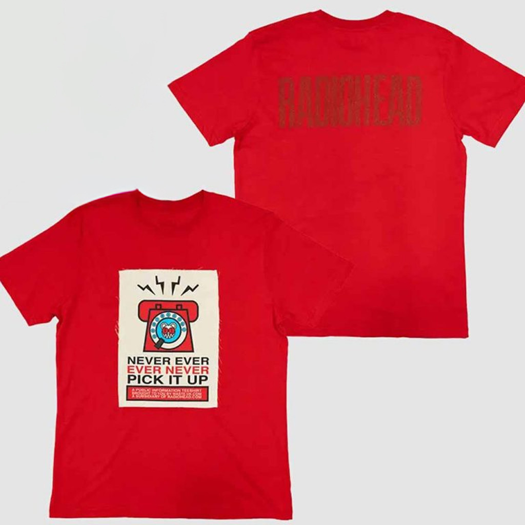 Radiohead Pick It Up T-Shirt Radiohead Merch Christmas Gifts For Husband