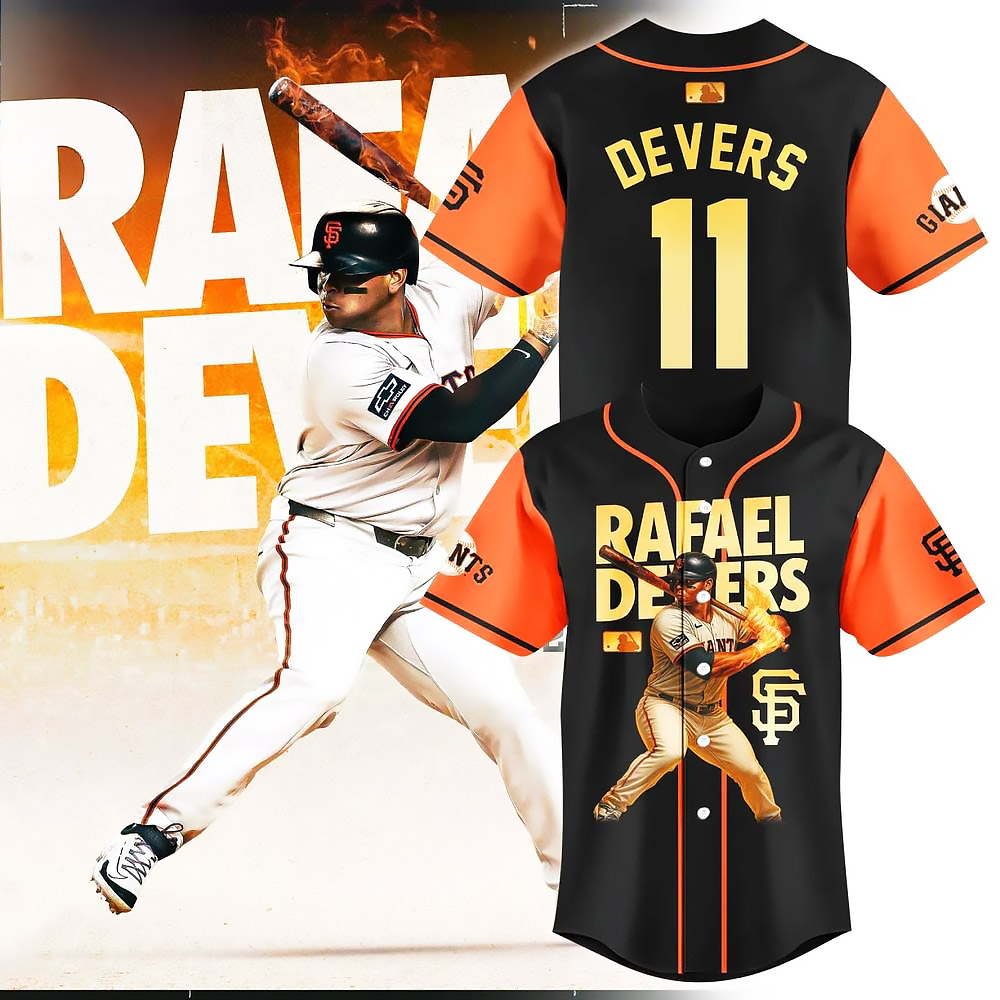 Rafael Devers San Francisco Giants Limited Edition Baseball Jersey Best Gift For Baseball Supporters