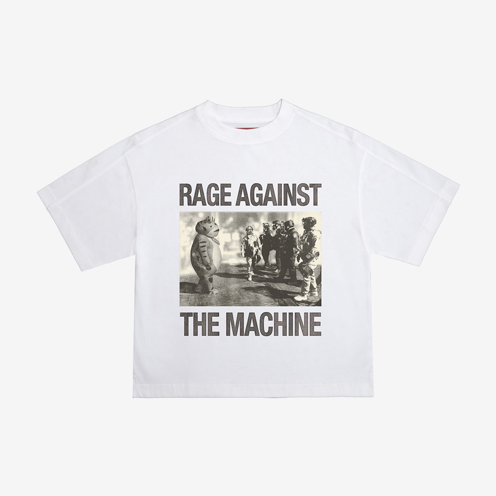 Rage Against the Machine Crop Top Anti Fascism Support Immigrant Clothes Political Gifts
