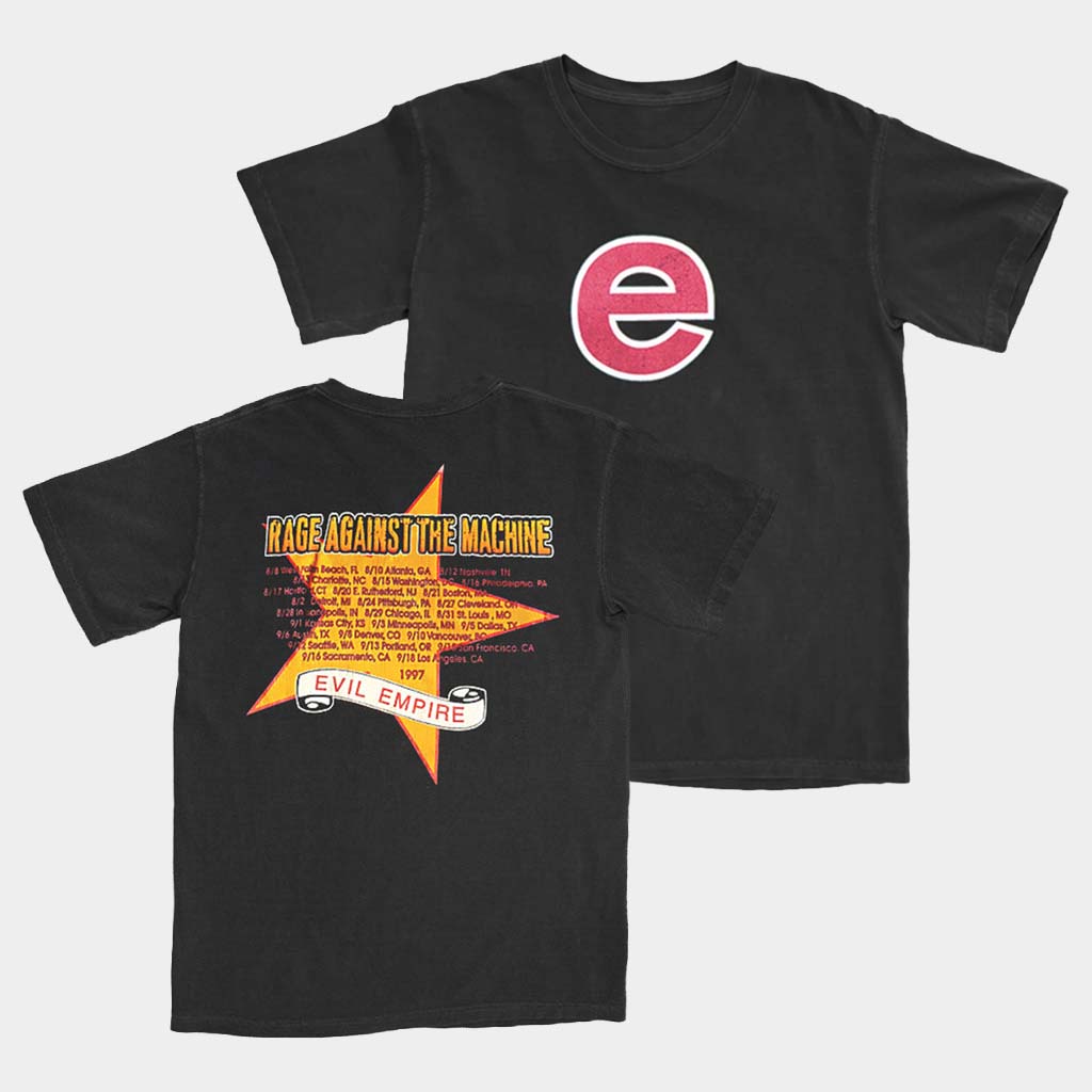 Rage Against The Machine Merch Evil Empire Tour T-Shirt Rage Against The Machine Shirt Gifts