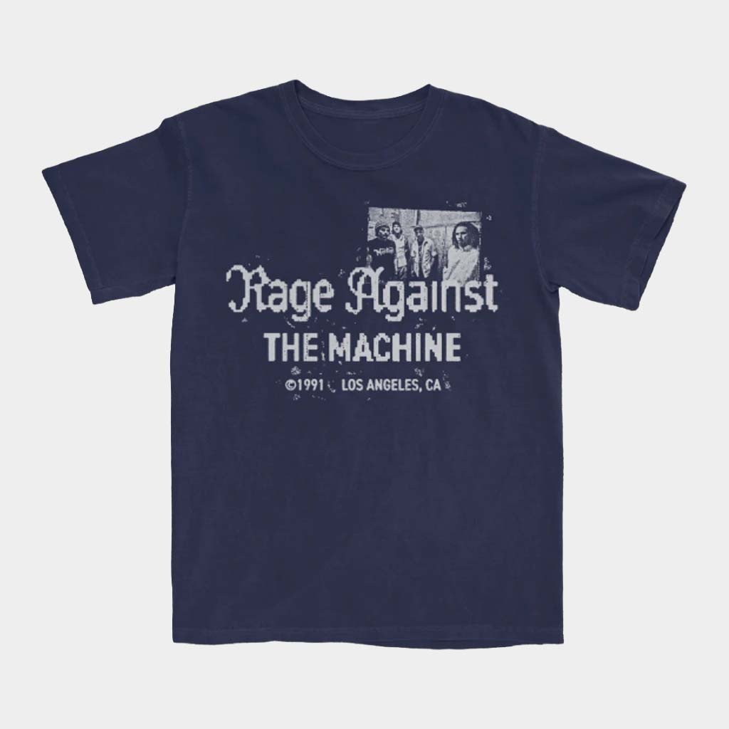 Rage Against The Machine Merch Pixelated T-Shirt Rage Against The Machine Shirt Son Gifts