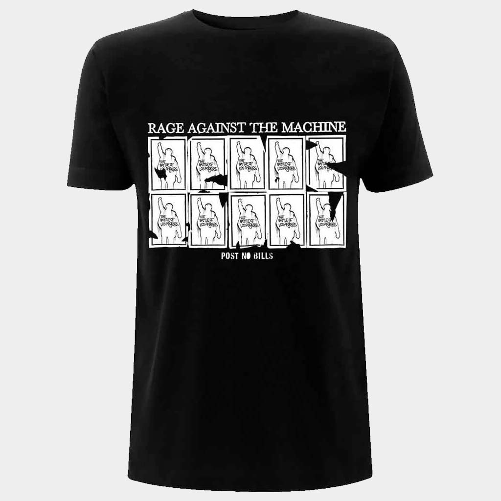 Rage Against The Machine Merch Post No Bills T-Shirt Birthday Gifts For Rock Lovers Rage Against The Machine Merch Post No Bills T-Shirt Birthday Gifts For Rock Lovers