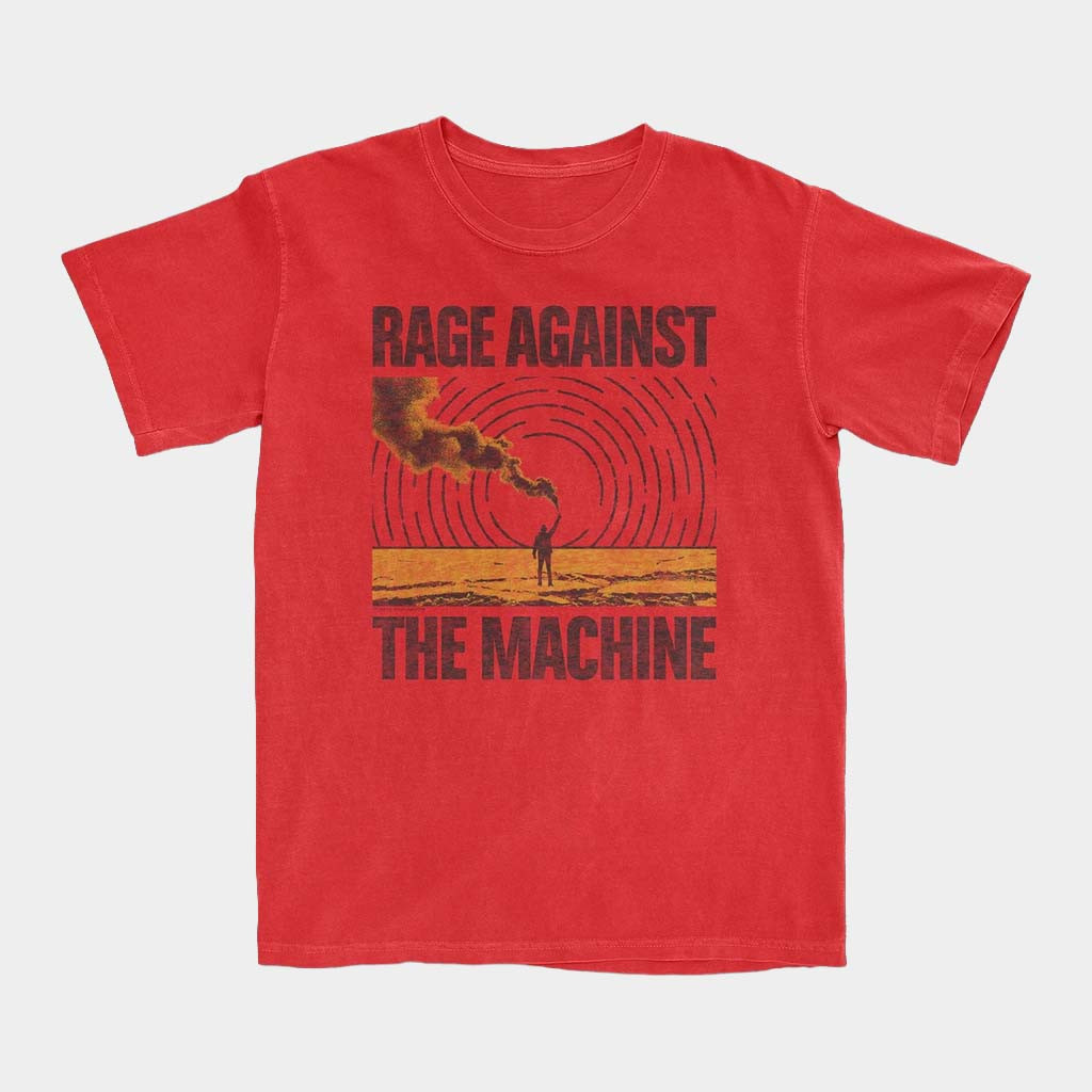 Rage Against The Machine Merch Smoke Signal T-Shirt Best Gifts For Rock Lovers