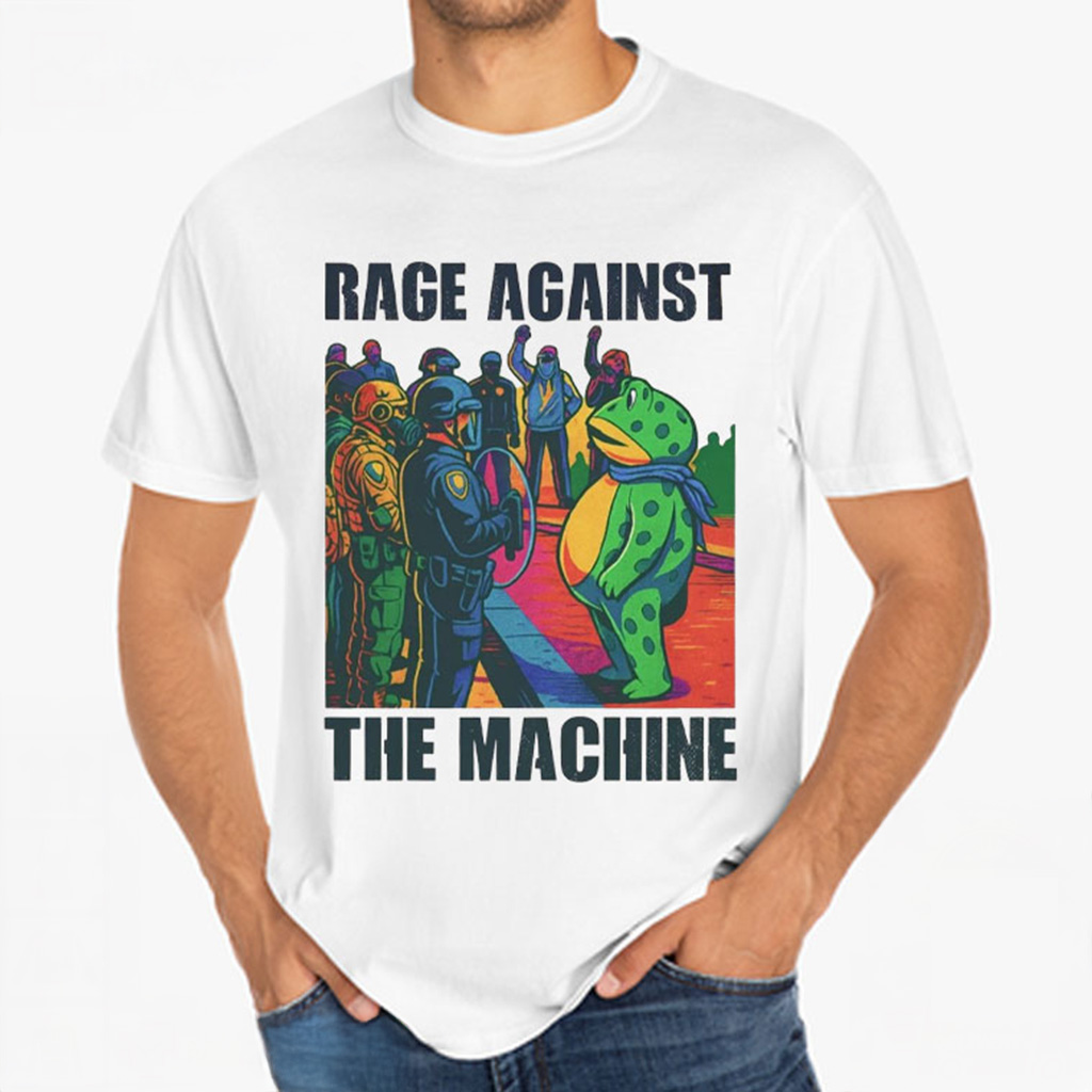 Rage Against The Machine Portland Frog Anti ICE T-Shirt Gifts For Husband Rage Against The Machine Portland Frog Anti ICE T-Shirt Gifts For Husband