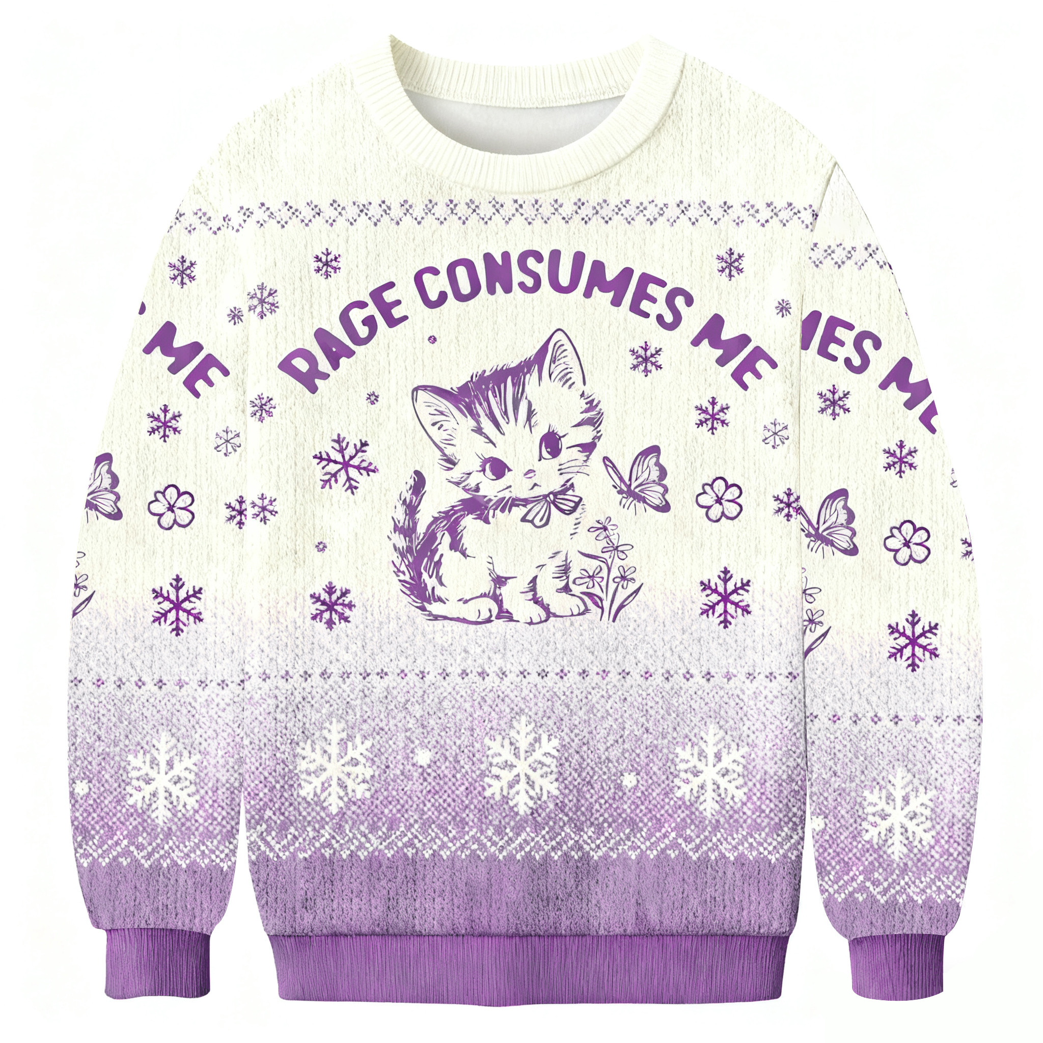 Rage Consumes Me Christmas Ugly Sweater Christmas Apparel Xmas Gifts For Woman