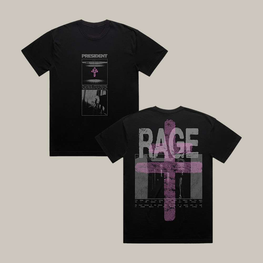 Rage PRESIDENT T-Shirt Metal Band Music Clothes Present Idea For PRESIDENT Lovers