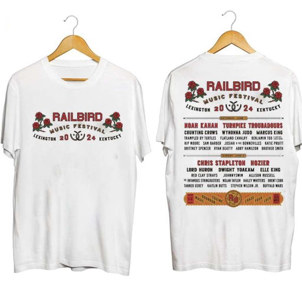Railbird Music Festival In Lexington KY Shirt Gift Ideas For Music Lovers