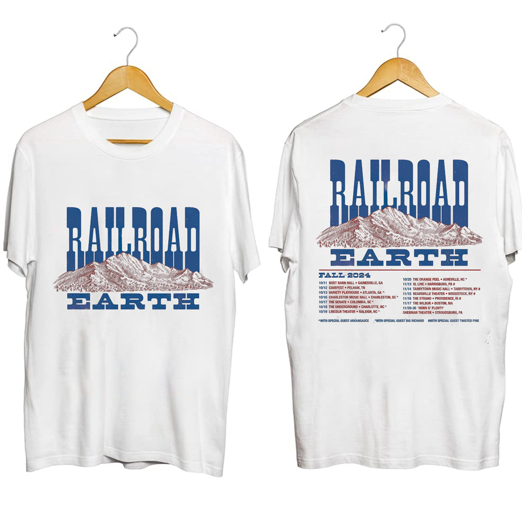 Railroad Earth Band Fall Tour Shirt Railroad Earth Merch Gifts Ideas For Dad