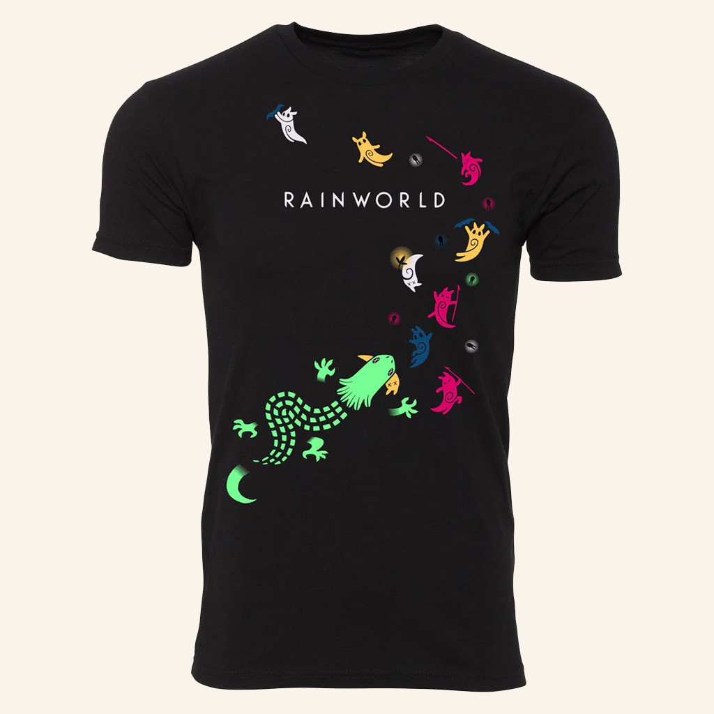 Rain World Merch Predator Or Prey Glow In The Dark T-Shirt Rain World Shirt Gifts For Him