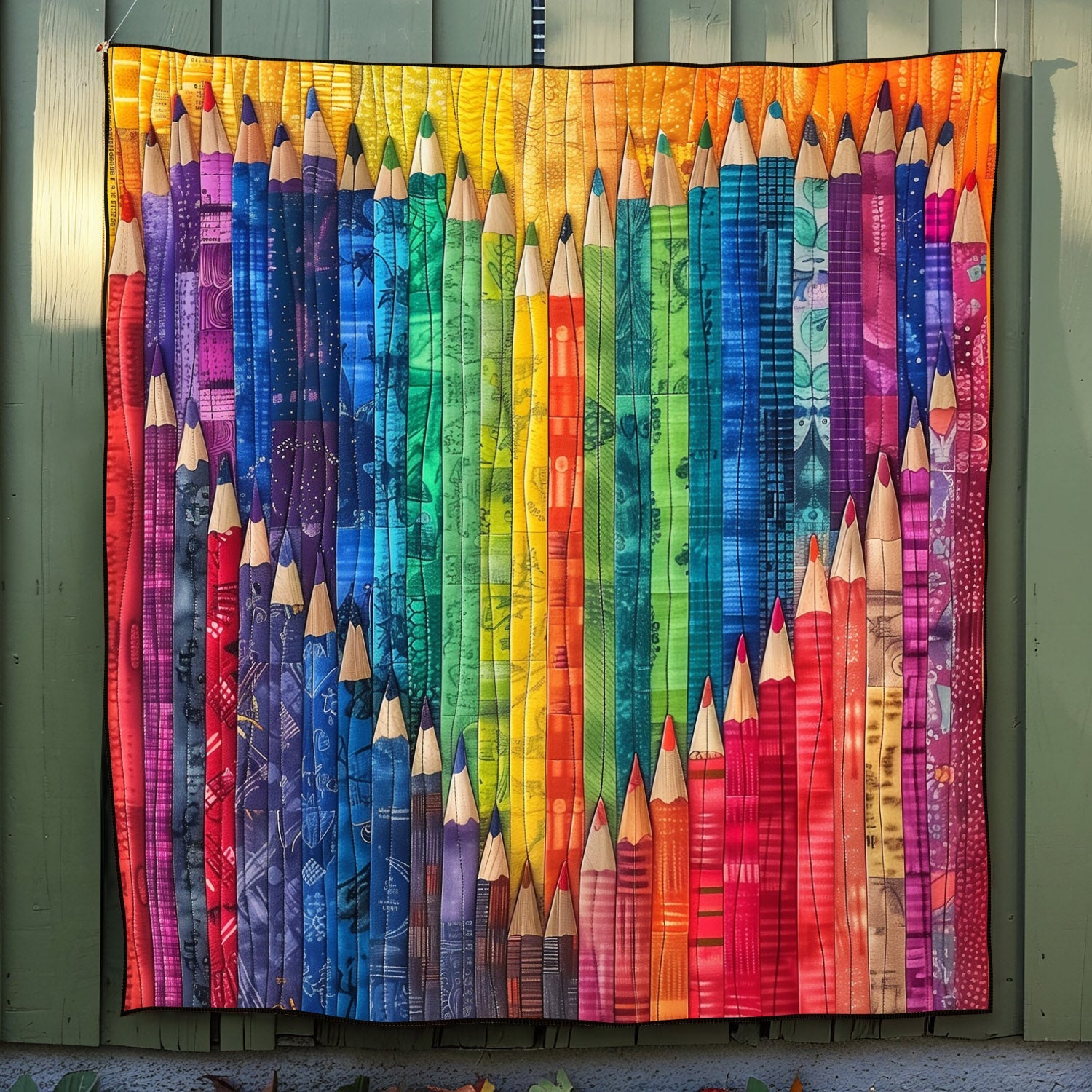 Rainbow Palette Quilted Blanket Thoughtful Teacher Gifts