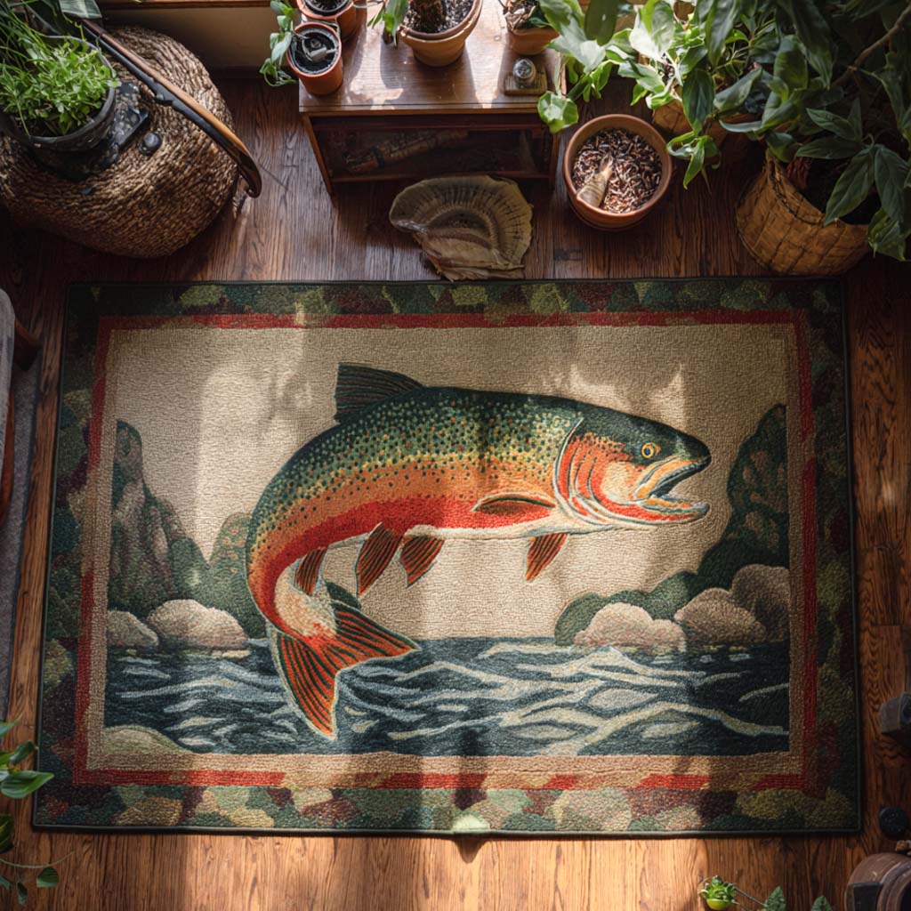 Rainbow Runner Area Rug  Dining Room Rug Family Fun Gifts For Christmas