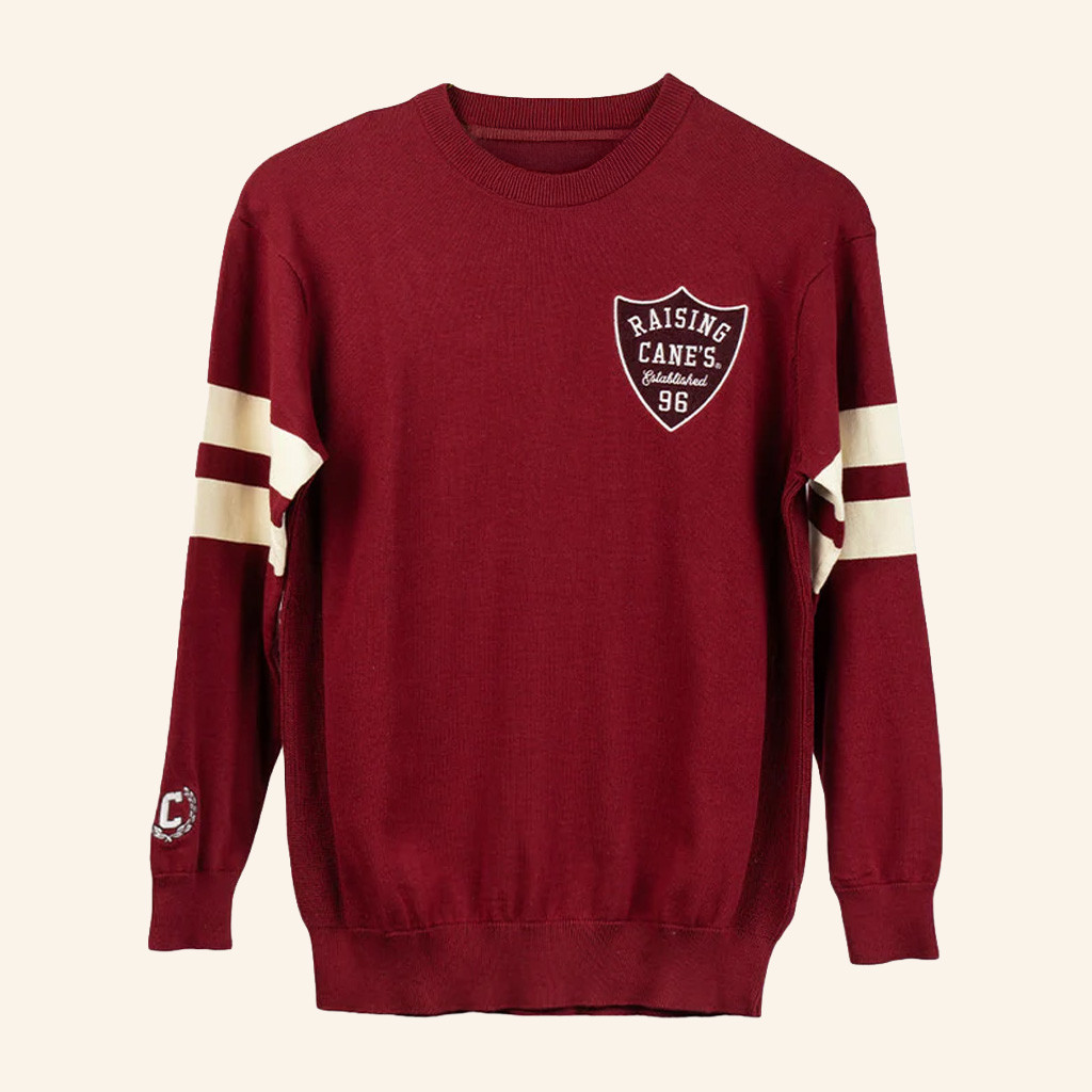 Raising Cane's Merch Cane's Legacy Sweater Christmas Present Ideas For Mom