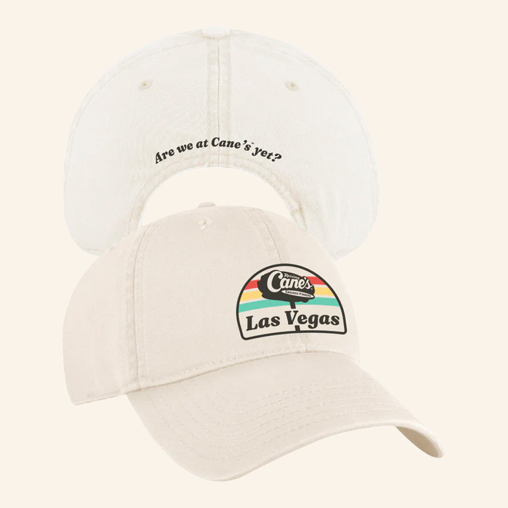 Raising Cane's Merch Cane's Road Trip Las Vegas Hat Good Gifts For Sister