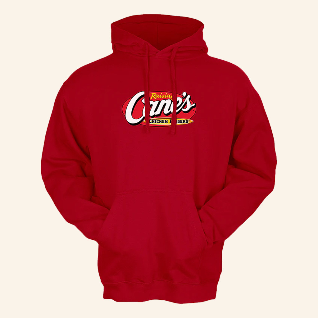 Raising Canes Merch Raising Cane's Chicken Fingers Red Hoodie Gift Ideas For Husband