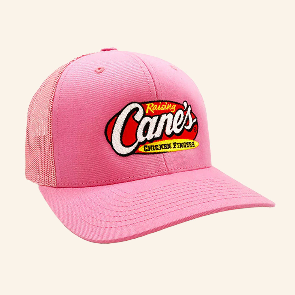 Raising Canes Merch Raising Cane's Logo Embroidered Trucker Hat Gift Ideas For Wife Raising Canes Merch Raising Cane's Logo Embroidered Trucker Hat Gift Ideas For Wife