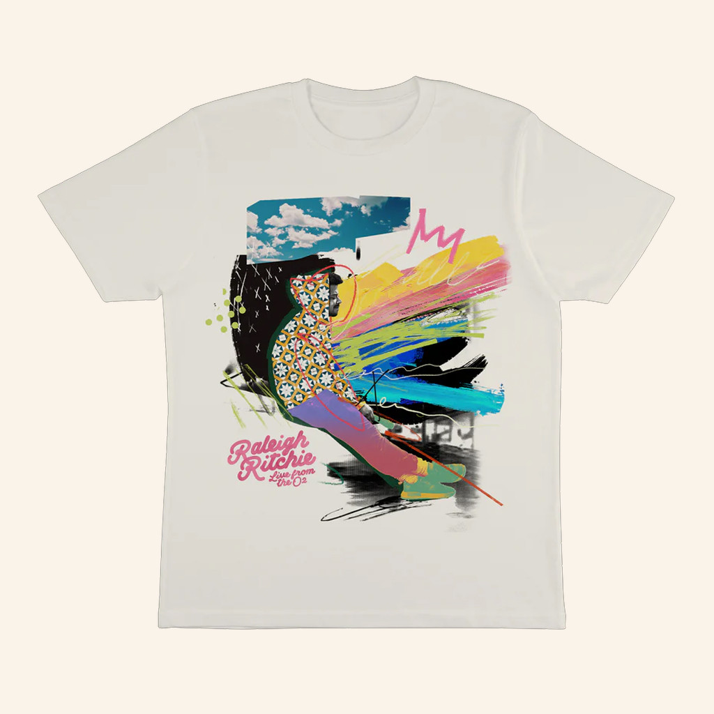 Raleigh Ritchie Merch Live From The O2 Montage T-Shirt Music Related Gifts For Guys