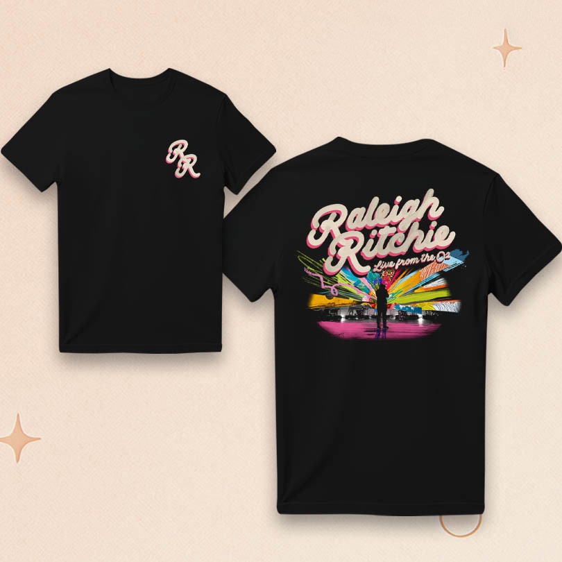 Raleigh Ritchie Merch RR Live From The O2 T-Shirt Gifts Ideas For Friends