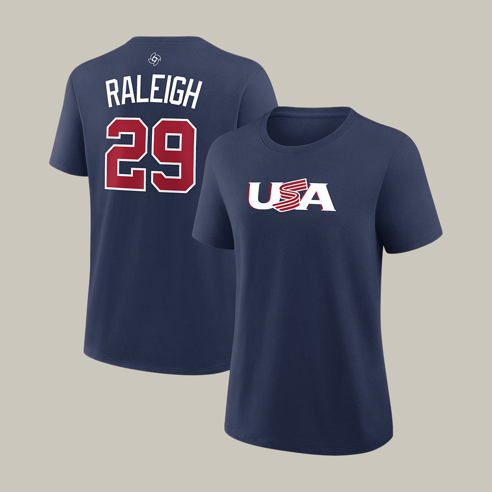 Raleigh USA Baseball World Baseball Classic T-Shirt Team USA Baseball Score Shirt Gift For Fan