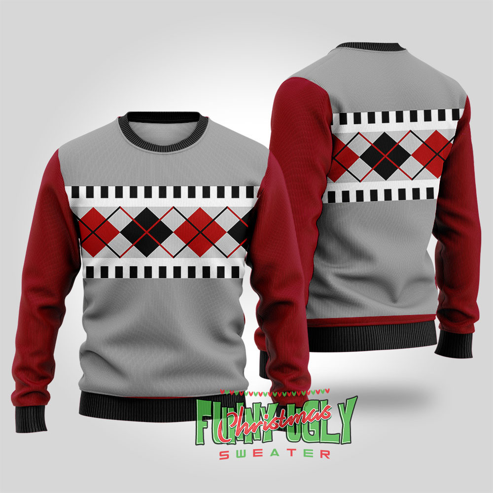 Ralphies Costume Christmas Plaid Sweater Best Gift Idea for Christmas Enthusiasts