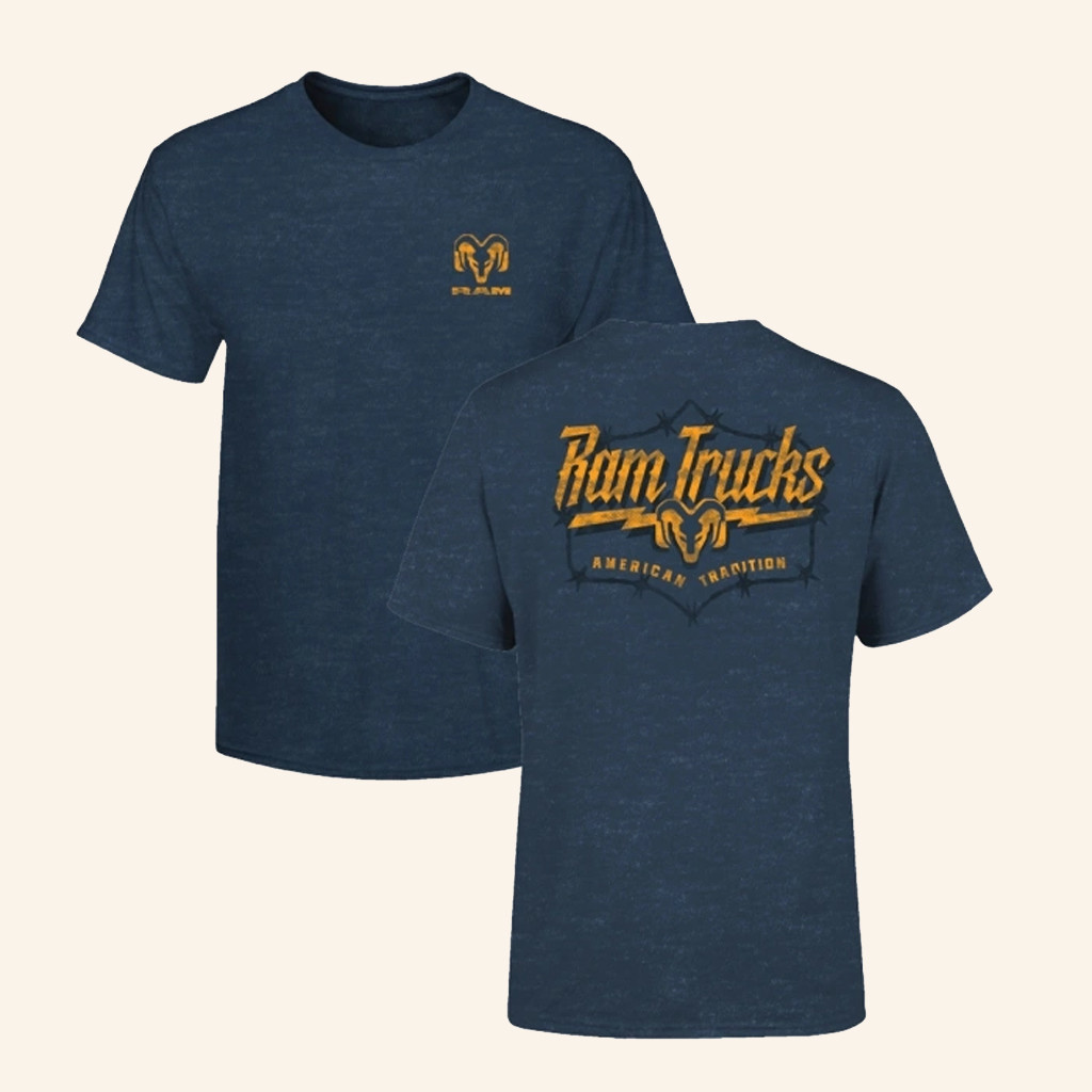 Ram Outfitter Merch Ram Trucks American Tradition T-Shirt Christmas Present For Husband Ram Outfitter Merch Ram Trucks American Tradition T-Shirt Christmas Present For Husband