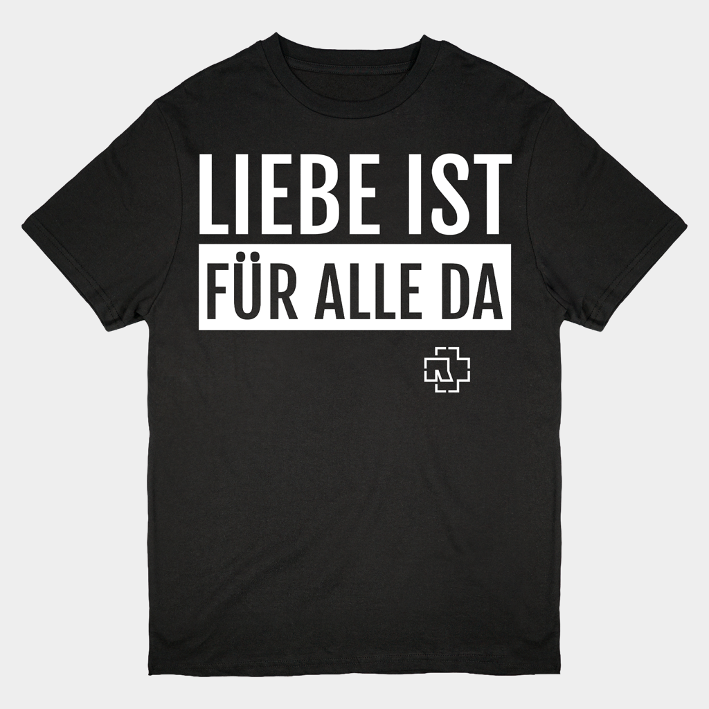 Rammstein Merch Liebe Ist Fur Alle Da T-Shirt Gifts For Band Fans-1