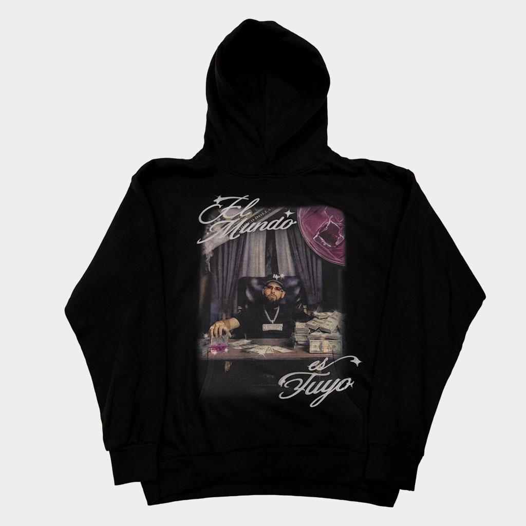 Rancho Humilde Merch El Mundo Es Tuyo Hoodie Music Lover Gifts For Brother-1 Rancho Humilde Merch El Mundo Es Tuyo Hoodie Music Lover Gifts For Brother-1