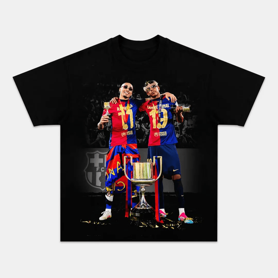 Raphinha And Lamine Yamal T-Shirt Men's T-Shirt Present Gifts For Fan Lovers