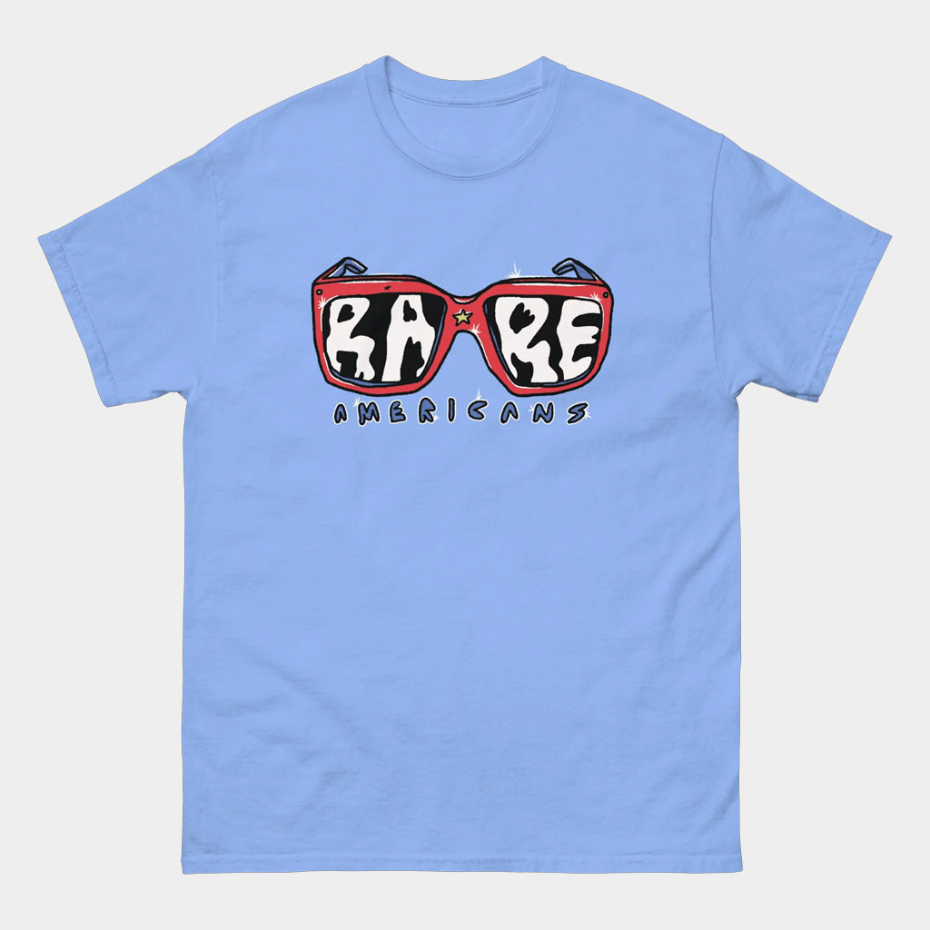 Rare Americans Merch Ra Sunglasses T-Shirt Gifts For Pop Band Fans