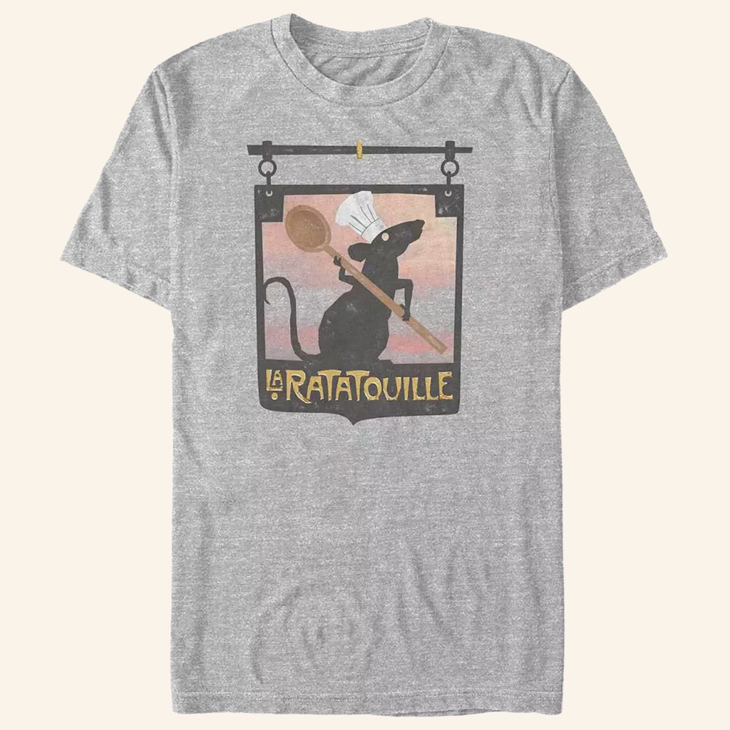 Ratatouille Merch D Pixar LA Ratatouille Sign T-Shirt Unique Gifts For Son