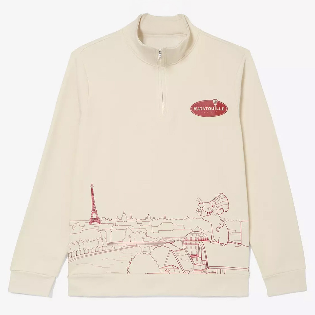 Ratatouille Merch D Pixar Ratatouille Paris Quarter Zip Sweatshirt Best Gifts For Friends