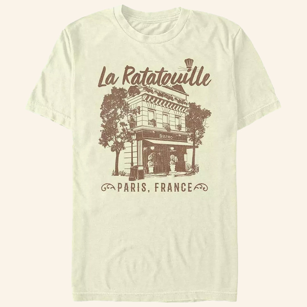 Ratatouille Merch La Ratatouille Cafe Paris France T-Shirt Gifts For Her