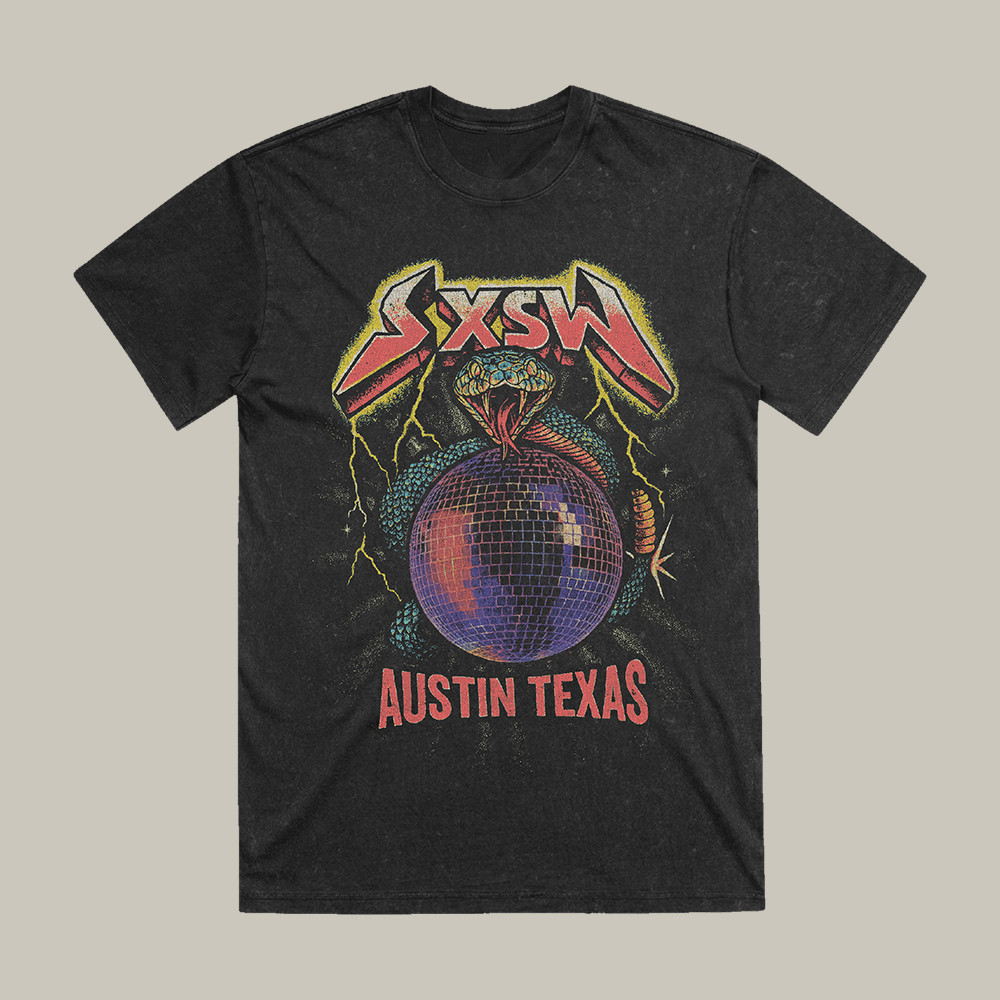 Rattler Disco South By Southwest T-Shirt Music Festival Tee South By Southwest Lover Present