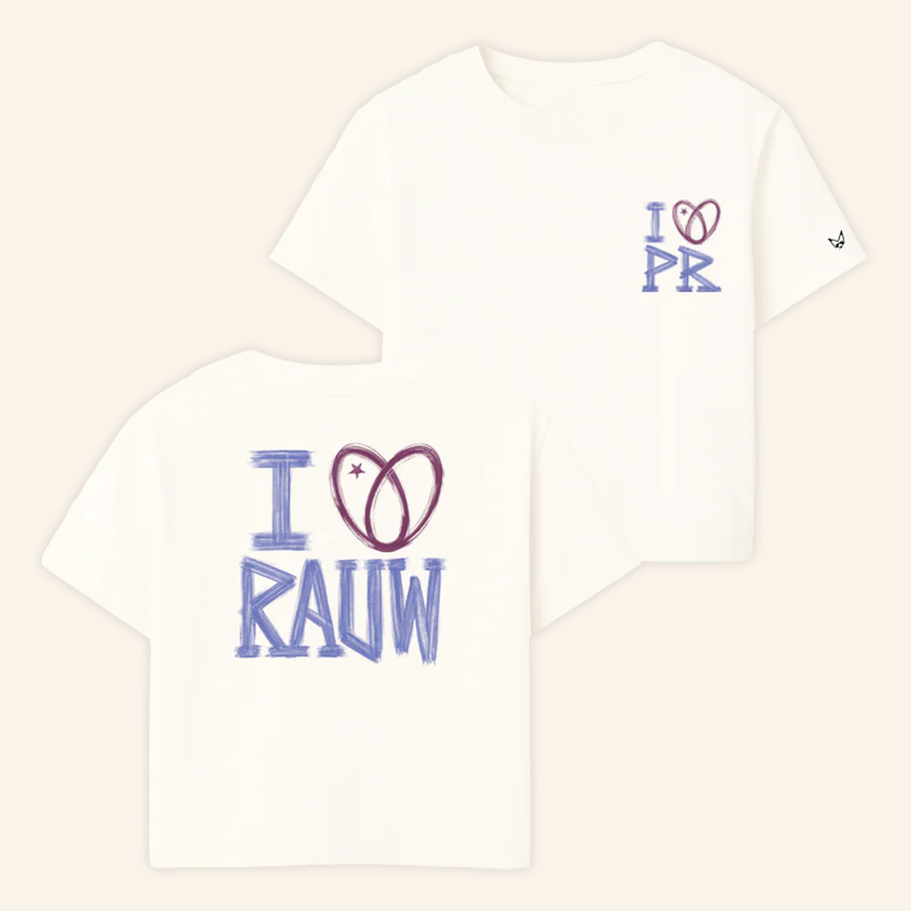 Rauw Alejandro Merch I Love Rauw T-Shirt Music Lover Gift Ideas For Her