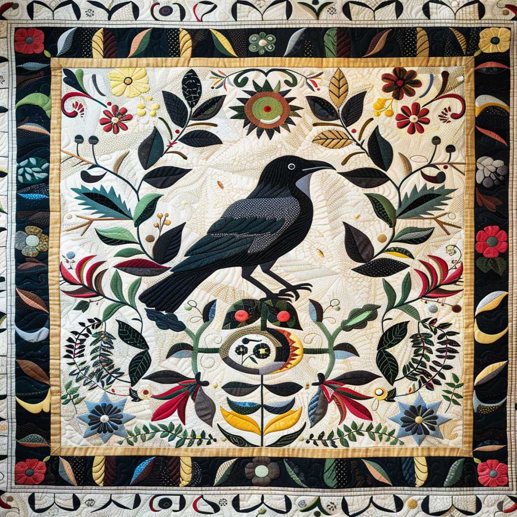 Raven Quilt Blanket Christmas Throws Good Family Christmas Presents