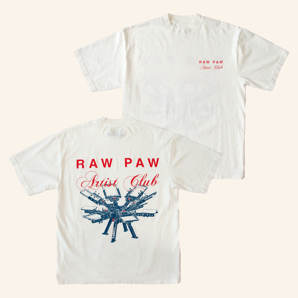 Rawpaw Merch Artist Club Press Shirt Presents For Boyfriend Rawpaw Merch Artist Club Press Shirt Presents For Boyfriend
