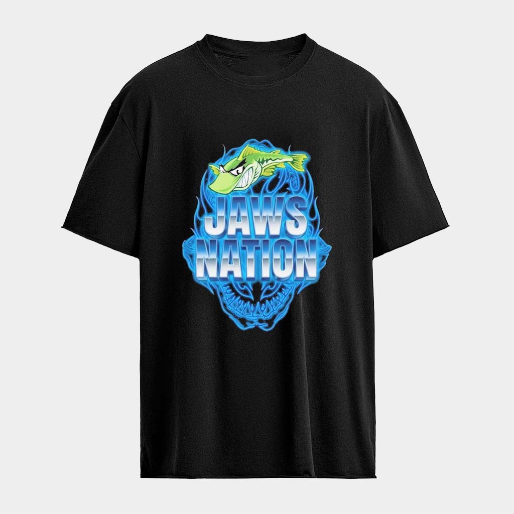 Rawwfishing Jaws Nation T-Shirt Unique Birthday Gift For Him