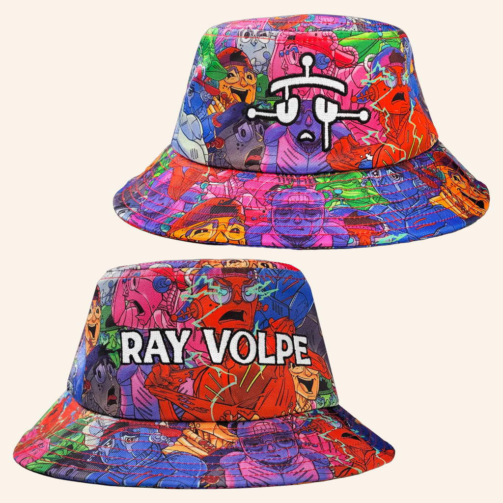 Ray Volpe Merch Volpetron Bucket Hat Music Lover Gift Ideas For Him Ray Volpe Merch Volpetron Bucket Hat Music Lover Gift Ideas For Him
