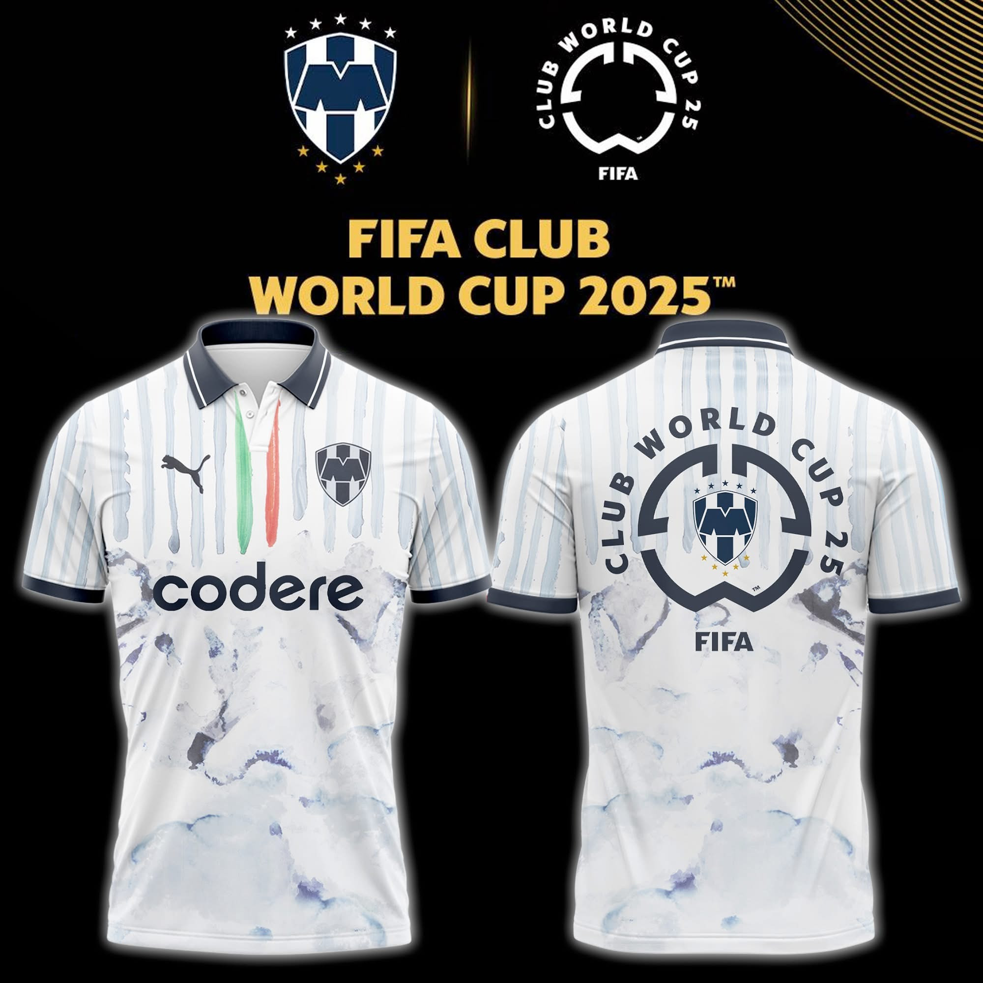Rayados 2025 FIFA Club World Cup Polo Shirt Apparel Gifts For Soccer Fans
