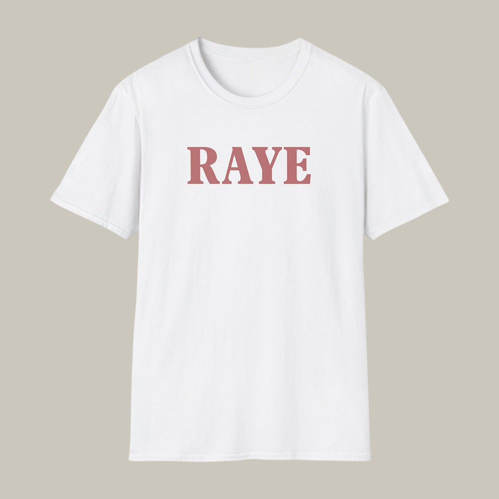 Raye Logo T-Shirt Music Fan Merch Best Present For Raye Lovers