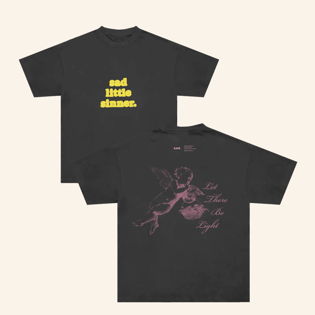 Raye Merch Yellow Sad Little Sinner T-Shirt Fan Apparel Gift Ideas For Sister Raye Merch Yellow Sad Little Sinner T-Shirt Fan Apparel Gift Ideas For Sister