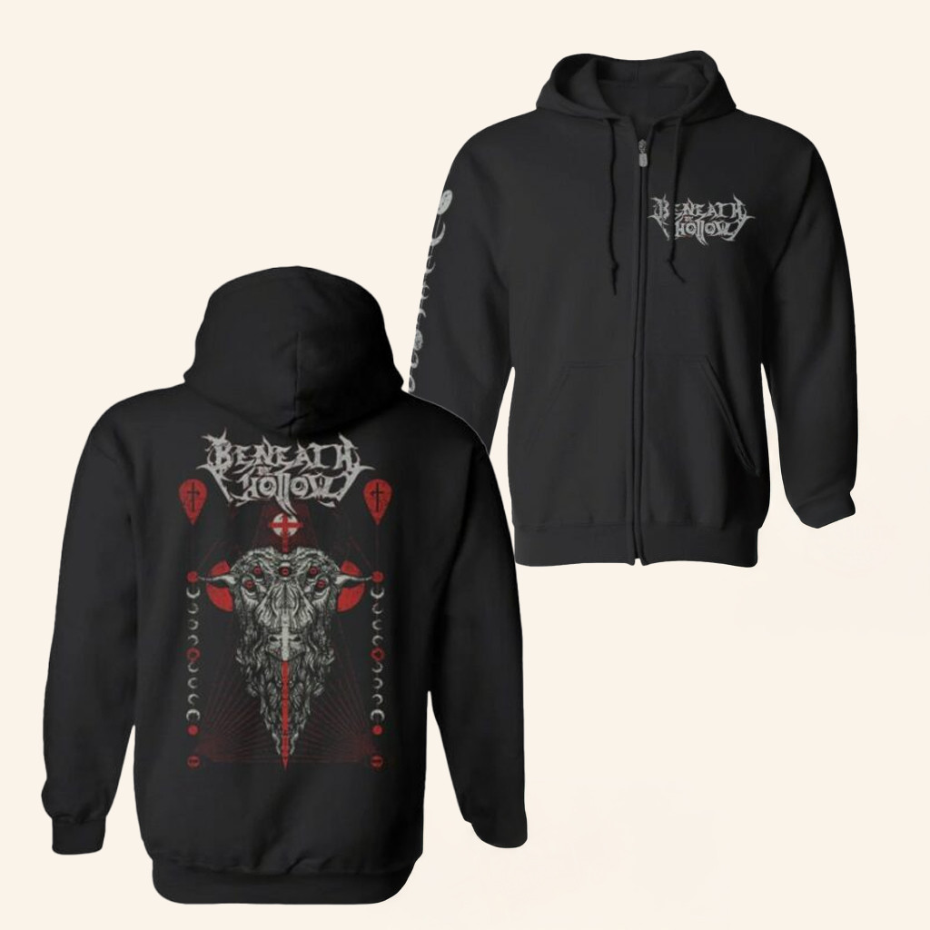 Razor To Wrist Merch Beneath The Hollow Bath Zip Hoodie Gifts For Father