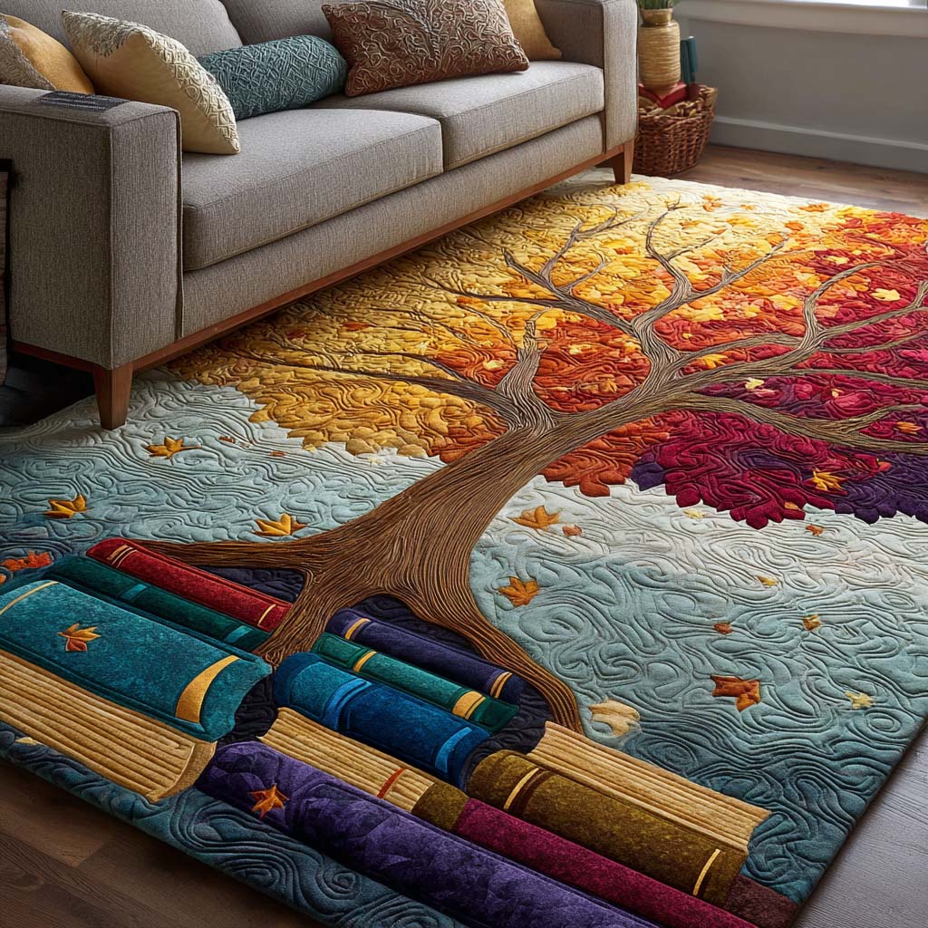 Reading Garden Area Rug Entrance Way Ideas Gifts For Book Lovers Nerd
