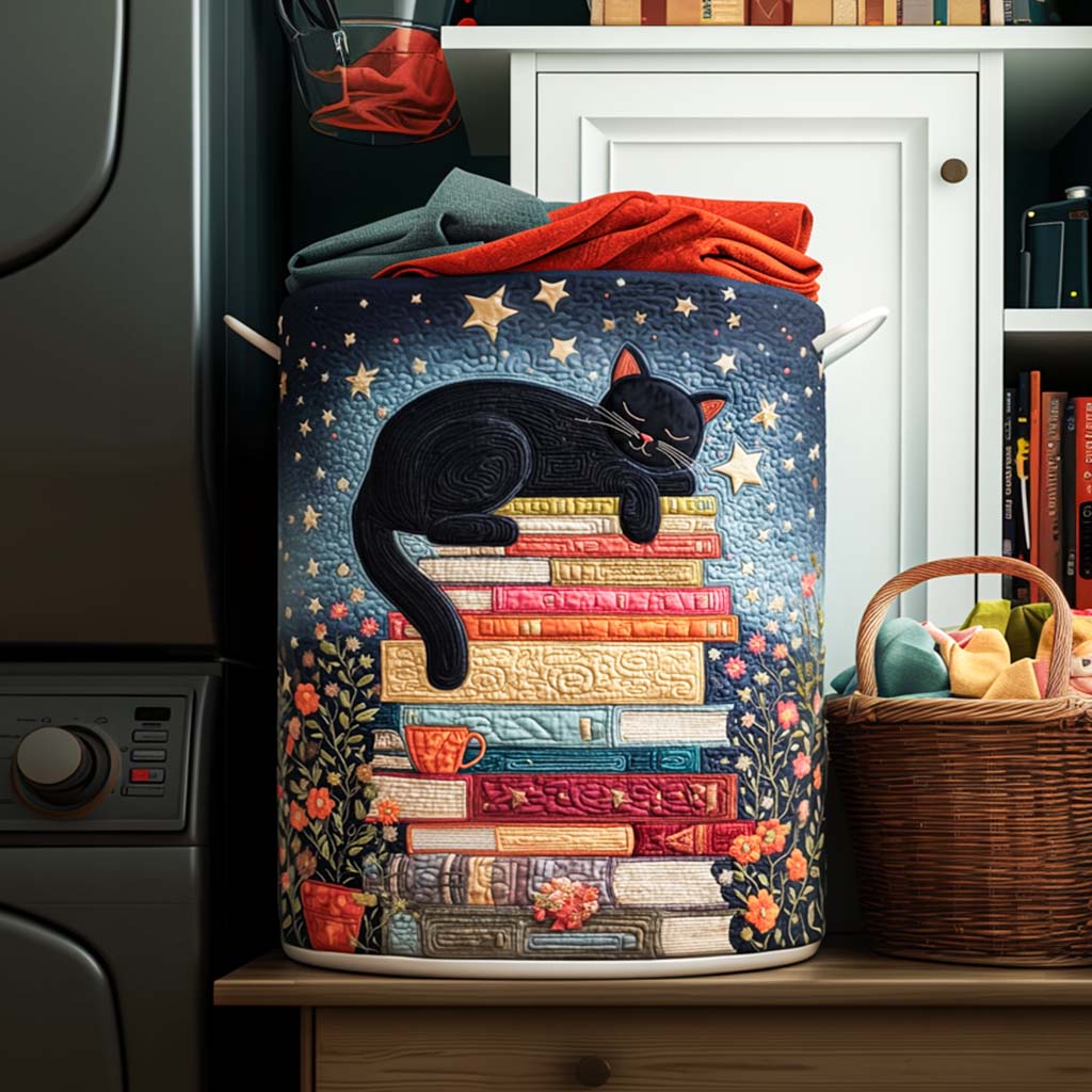Reading Nook Quilted Laundry Basket Creative Gift For Family